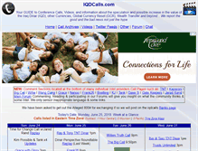 Tablet Screenshot of iqdcalls.com